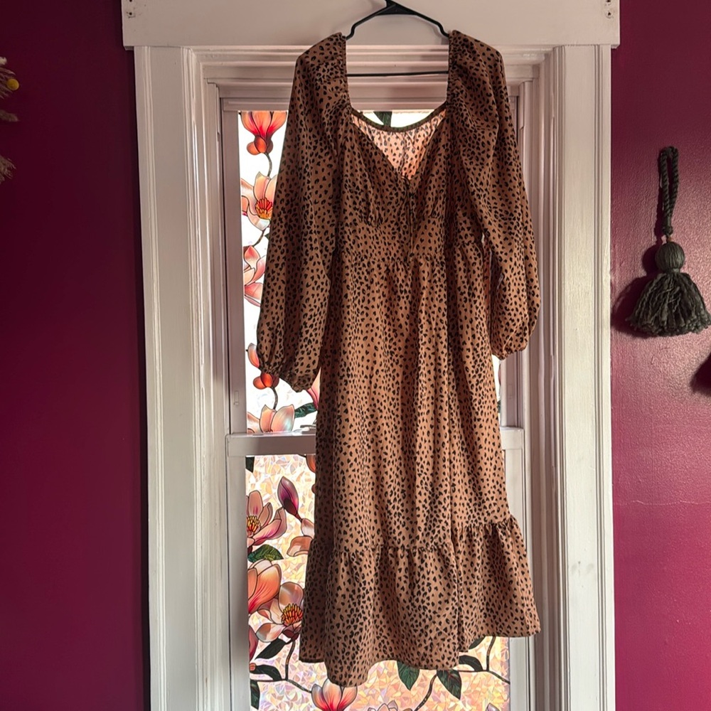 Cute “milkmaid” style dress